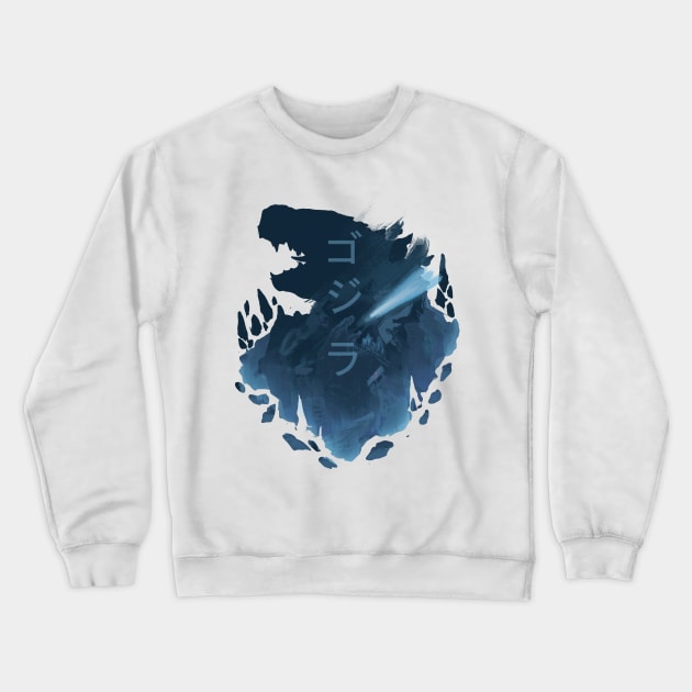 Atomic Night - Godzilla: King Of The Monsters Crewneck Sweatshirt by Vertei